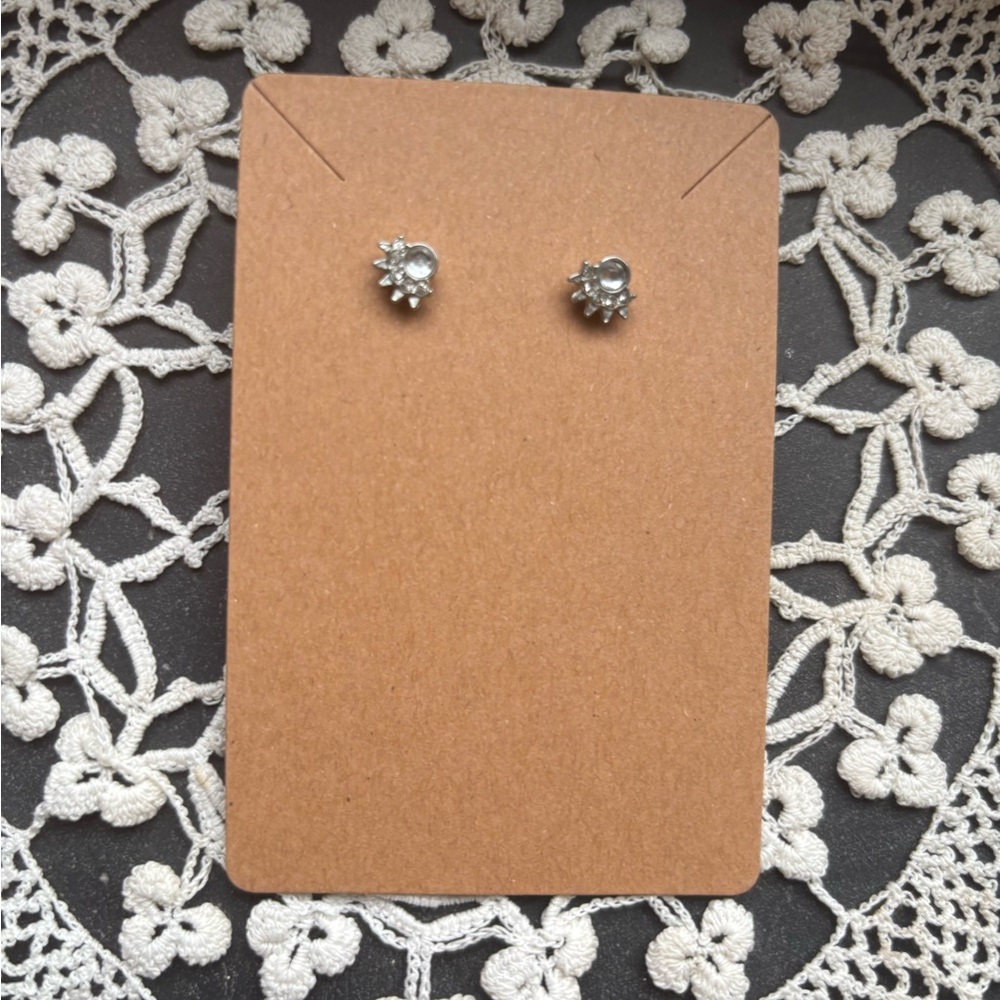 Silver Stud Earrings